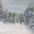 cross country skiers